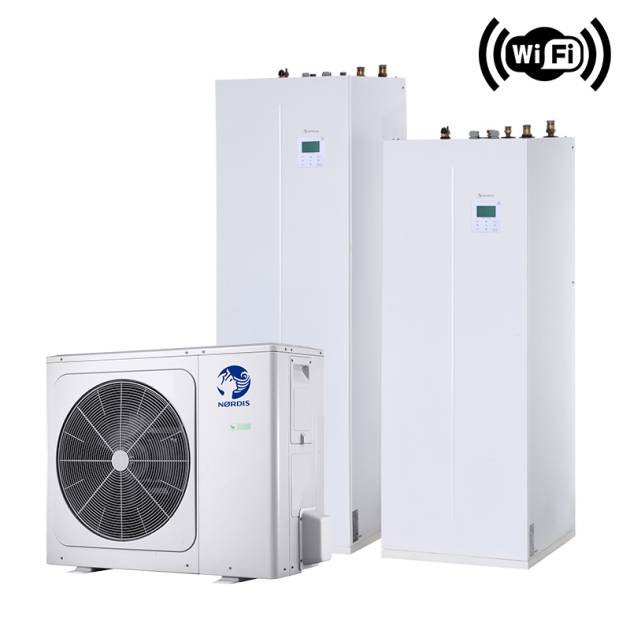 Šilumos siurblys MIDEA oras/vanduo 8.3 kW su integruota 190 l talpa